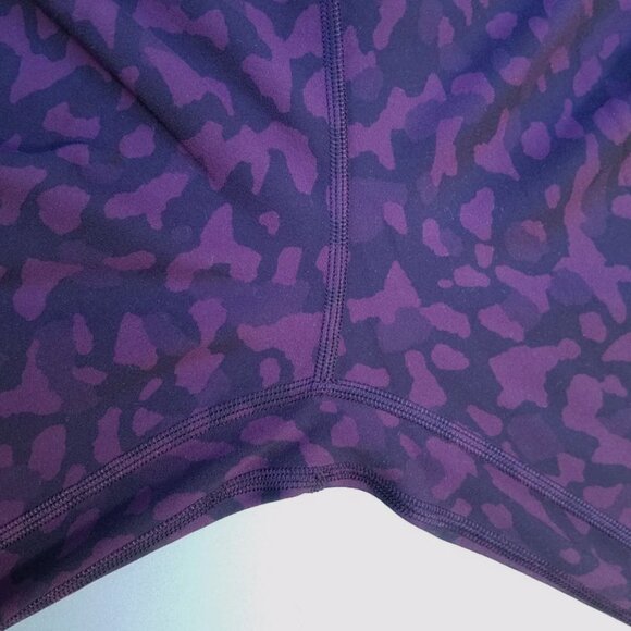Lululemon Align Women's 6 Small Pant II Formation Camo Purple Adobe Multi Dark - Picture 12 of 13